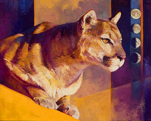 “Artemis” Oil, 30” x 24” by artist Julie Chapman. See her portfolio by visiting www.ArtsyShark.com