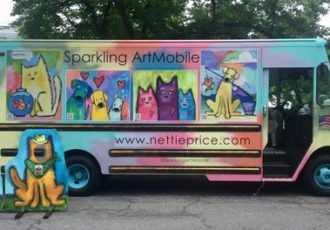 Sparkling Art Mobile