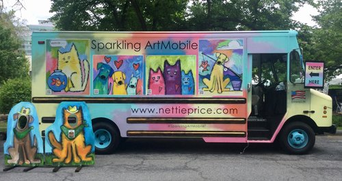 Sparkling Art Mobile