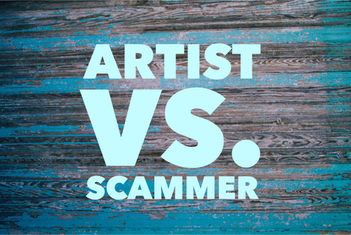 Artist vs Scammer