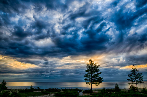 "Moody Michigan Morning" Photograph by Christopher L. Nelson. See his portfolio by visiting www.ArtsyShark.com
