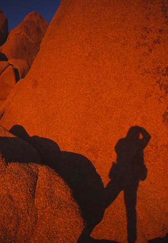 Shadow Self-Portrait of Photographer Ron Colbroth by artist Ron Colbroth. See his portfolio by visiting www.ArtsyShark.com