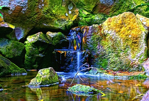 "A Mountain Spring" Digital Painting, 24" x 16" by artist Carl Gethmann. See his portfolio by visiting www.ArtsyShark.com