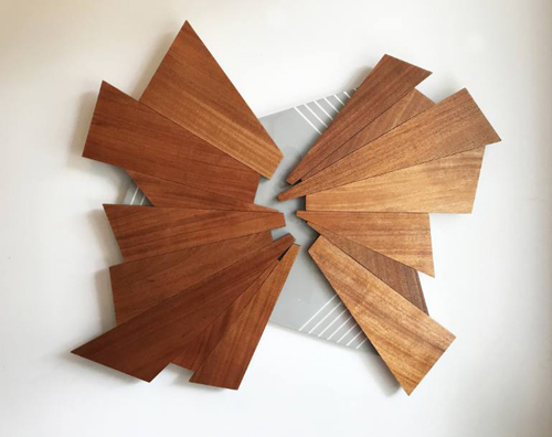 “Convergence” Mahogany, MDF, Epoxy Resin and Acrylic, 46” x 37” x 2” by artist Scott Troxel. See his portfolio by visiting www.ArtsyShark.com