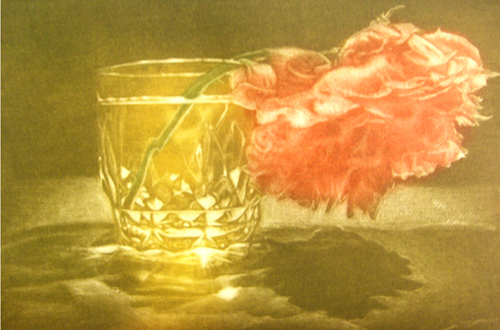 “Final Bowl” Mezzotint, 6” x 4” by artist Jayne Reid Jackson. See her portfolio by visiting www.ArtsyShark.com