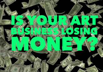 Is your art business losing money? Read about it at www.Artsyshark.com