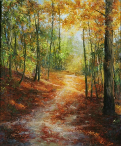 “Peak Color” Soft Pastel, 14” x 20” by artist Bob Palmerton. See his portfolio by visiting www.ArtsyShark.com