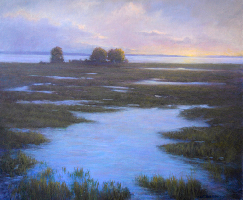 “A Little Time With You” Acrylic on Canvas, 36” x 30”by artist Ober-Rae Starr Livingstone. See his portfolio by visiting www.ArtsyShark.com