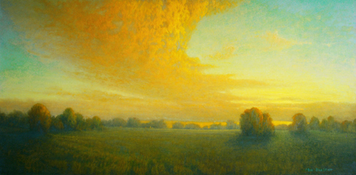 “Feeling Your Touch” Oil on Canvas, 48” x 24”by artist Ober-Rae Starr Livingstone. See his portfolio by visiting www.ArtsyShark.com 
