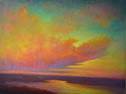 “The Garment” Acrylic on Canvas, 48” x 36” by artist Ober-Rae Starr Livingstone. See his portfolio by visiting www.ArtsyShark.com