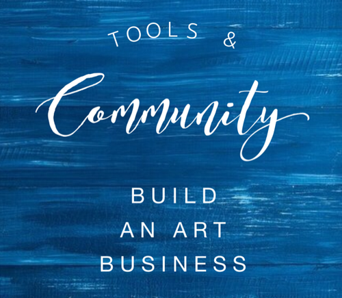 Tools and Community build an art business. Read about it at www.ArtsyShark.com