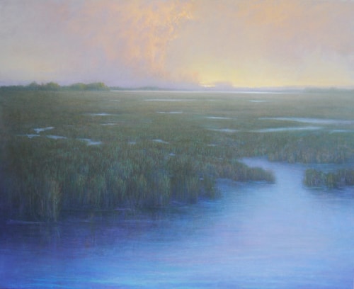 “We Awaken” Oil on Canvas, 44” x 36” by artist Ober-Rae Starr Livingstone. See his portfolio by visiting www.ArtsyShark.com