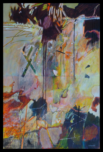 "Interlude" Acrylic on Canvas, 40" x 60" by artist William Kendall. See his portfolio by visiting www.ArtsyShark.com