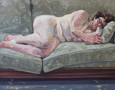 “Lisa” Oil on Canvas, 24” x 18”by artist Michael Costello. See his portfolio by visiting www.ArtsyShark.com