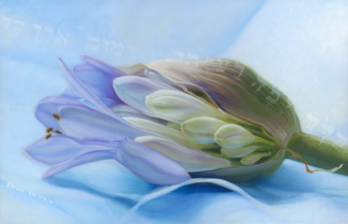 "Beauty in Essence" Oil on Canvas, 23" x 15" by Elena Valerie. See her portfolio by visiting www.ArtsyShark.com