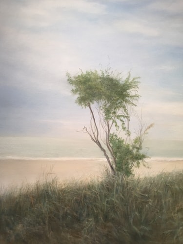 "Sea Maiden" Oil, 24" x 36" by Josie Gearhart. See her portfolio by visiting www.ArtsyShark.com