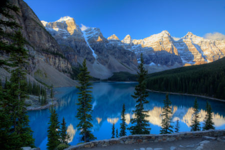 "Moraine Lake, Banff National Park, Alberta, Canada" Photography, Various Sizes by artist Wayne Moran. See his portfolio by visiting www.ArtsyShark.com