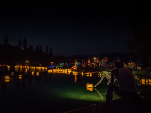 "Whiskeytown Luminaries" Photgraphy, Various Sizes by artist Michele James. See her portfolio by visiting www.ArtsyShark.com