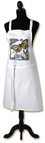 Aprons—White or Black, Cotton/Poly, One Size by artist Nancy Salamon. See her portfolio by visiting www.ArtsyShark.com