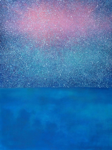 “Deeper # 11” Acrylic on Canvas, 36" x 48" by artist Ruth Sharton. See her portfolio by visiting www.ArtsyShark.com 