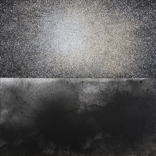 “Deeper # 20” Acrylic on Canvas, 40” x 40”by artist Ruth Sharton. See her portfolio by visiting www.ArtsyShark.com