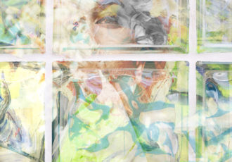 "Window” Photography, 40" x 40" by artist Gail Mancuso. See her portfolio by visiting www.ArtsyShark.com