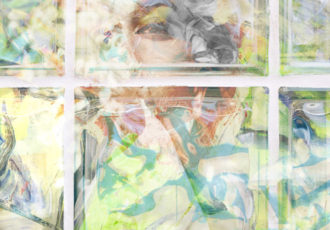 "Window” Photography, 40" x 40" by artist Gail Mancuso. See her portfolio by visiting www.ArtsyShark.com