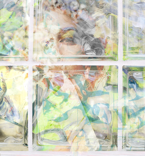 "Window” Photography, 40" x 40" by artist Gail Mancuso. See her portfolio by visiting www.ArtsyShark.com