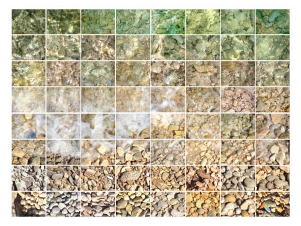 “World Beach (pebbles)” Photography, Limited Edition Print on DaVinci Archival White Cotton Rag Paper, 120cm x 90cm by artist Richard Dennison. See his portfolio by visiting www.ArtsyShark.com