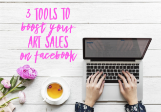 3 Tools to Boost Your Art Sales on Facebook. Read about it at www.ArtsyShark.com