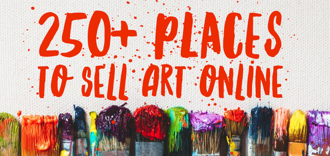 250 Places to Sell Art Online