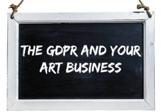 GDPR and your art business. Learn what you need to do to comply with the new laws.
