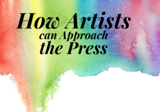 How Artists can Approach the Press. Read about it at www.ArtsyShark.com