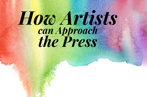 How Artists can Approach the Press. Read about it at www.ArtsyShark.com