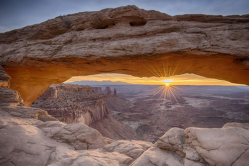 “Sunrise at Mesa Arch” Photography, Various Sizes by artist Stacy White. See her portfolio by visiting www.ArtsyShark.com