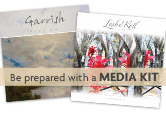 Do You Need an Artist's Media Kit? Guest blogger Leslie Kell explains.