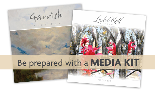 Do You Need an Artist's Media Kit? Guest blogger Leslie Kell explains.