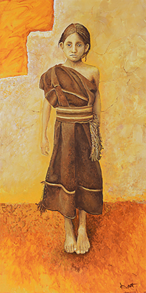 “Hopi Dreams” Acrylic on Gallery Wrap Canvas, 15” x 30” by artist Brett Hall. See his portfolio by visiting www.ArtsyShark.com