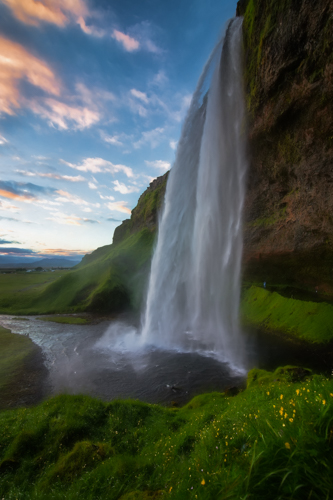 “Seljalandsfoss #2” Archival Inkjet Print of a Digital Photograph, 16” x 24” by artist William Nourse. See his portfolio by visiting www.ArtsyShark.com