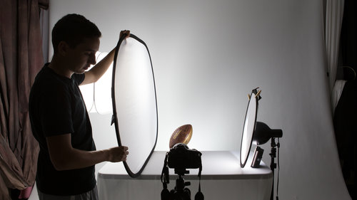 Using a scrim can help to soften and balance light for your photos.