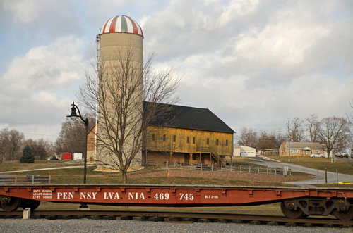 Historic Pennsylvania barn photographed by Dawn Whitmore.