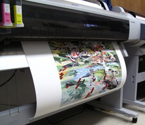 Epson printer with giclee reproduction