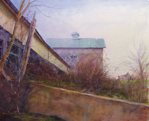 “Her Majesty, Greenbacker Barn, Durham, CT” Oil, 30” x 24” by artist Aleta Gudelski. See her portfolio by visiting www.ArtsyShark.com