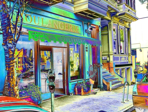 "Boulangerie" Digital Photograph, Various Sizes by artist Tom Kelly. See his portfolio by visiting www.ArtsyShark.com