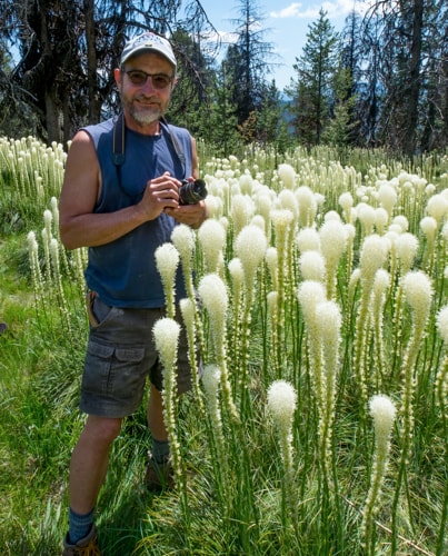 Artist Steve Slocumb is a photographer who photographs plants and flowers