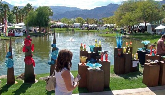 La Quinta Art Fair, one of the top-voted art fairs 2019 in the U.S. Find the list at www.ArtsyShark.com