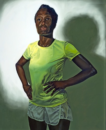 "Power" Oil, 24" x 30" by artist Isabella Matire, M.D. See her portfolio by visiting www.ArtsyShark.com