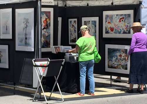 Art Fair Show Tips Booth Display Artsy Shark Inspiring Artists To Build Better Businesses