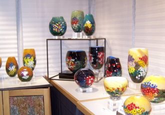 Handmade glass by Shawn Messenger