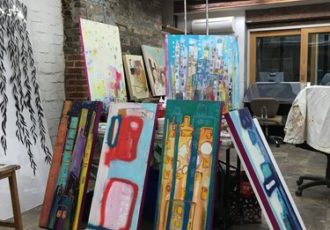 Kristen Jongen's studio